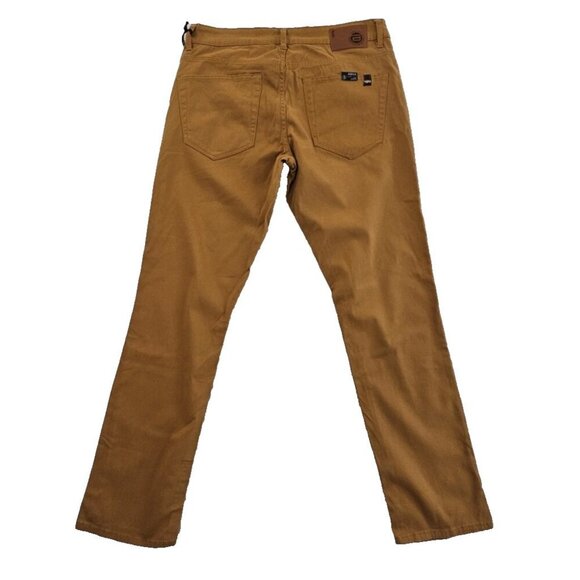 NEW Buffalo By David Bitton Ash-X Jeans Men's Size W32 L30 Brown Stretch Fit NWT - Picture 2 of 15